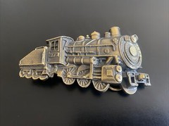 The Great American Chicago Buckle Co. Train Belt Buckle