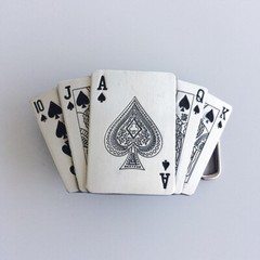 Vintage Style Casino Game Lighter Belt Buckle also Stock in the US