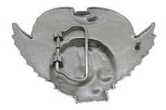 Men Women Silver Belt Buckle Skull Wings Skeleton USA Army American Eagle Bloody