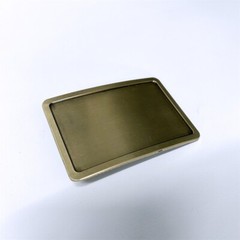 Antique Bronze Rectangle Blank Belt Buckle Custom Belt Buckle also Stock in US