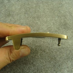 Solid Brass “ Tiger ” rectangle Belt Buckles 1.5&Prime; Plate Pin western Buckle Z309