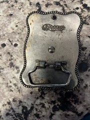 Nocona Western Belt Buckle With Letter j