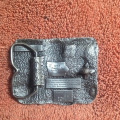 Vintage Cleghorn Cherokee 15 Years Of Service Belt Buckle #10 of 750