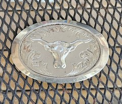 Longhorn Belt Buckle
