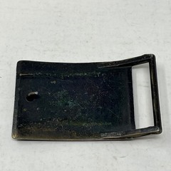 Vintage Calgary Cabada Belt Buckle Brass Tone Souvenir Western Cowboy