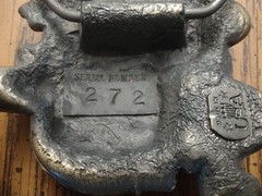 1980 Vintage Collectible Brass Train Belt Buckle Limited Edition HEAVY DUTY!