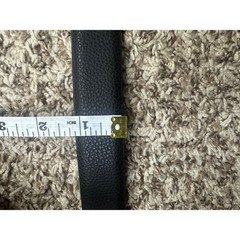 Mens Black Brown Reversible Leather Belt Silver Buckle Size 34-36