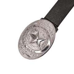 Western Rodeo TEXAS Cowboy Lone Star Belt Buckle Silver Color(FREE SHIPPING)