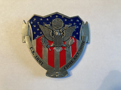 U.S. Army Belt Buckle Come Get Some Red White Blue Buckle