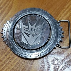 Transformers Autobot Reversible Belt Buckle Metal Collectible Accessory Rare