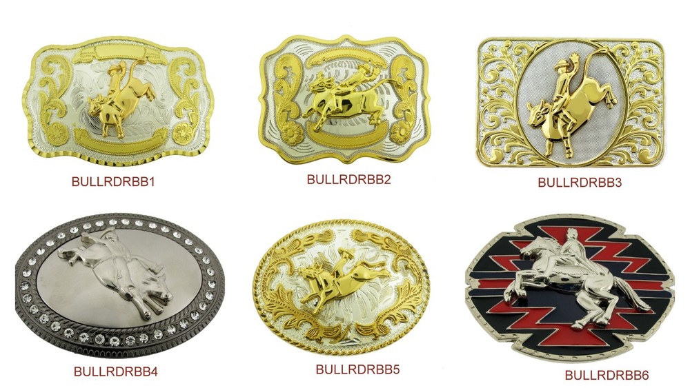 Bull Longhorn Texas Mens Womens Rodeo Cowgirl Cowboy Western Metal Belt Buckles