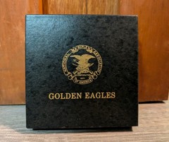 VTG NRA National Rifle Association GOLDEN EAGLES Belt Buckle Made in USA In Box