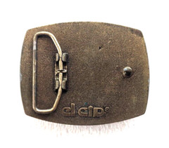 MX Belt Buckle MX Logistics & Trucking – Embossed Leather Over Metal by El Cid