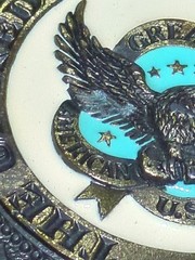 United States Of America Seal Great American Products Belt Buckle USA Made 1986