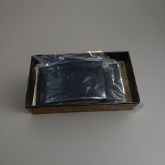 Mens Black Belt Buckle Ratchet Fashion Slide Metal NOS