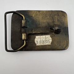 Men&rsquo;s Metal and Brass Belt Buckle Rectangular Mechanic Handiman Tools Design