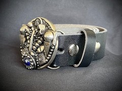 “Industrial Crest” Belt Buckle c.2007–2009 2.5 OOAK Darren McNeese