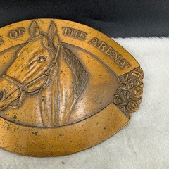 Vintage Horse Belt Buckle Limited Edition Equestrian Pride of the Arena