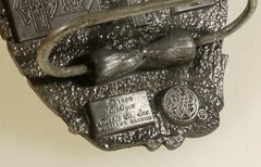 PRL) HARLEY-DAVIDSON FIBBIA CINTURA MOTOR CYCLES BELT BUCKLE BOUCLE CEINTURE &rsquo;89