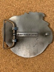 Pink Floyd Belt Buckle Blue/Pink Enameling The Wall Solid Metal