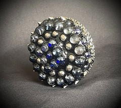 “Perpetual Motion” Belt Buckle 3 1/8” Round Industrial OOAK Darren McNeese