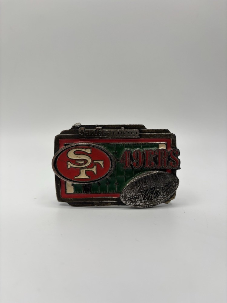 Great American Products San Francisco 49ers Belt Buckle – Officially Licensed