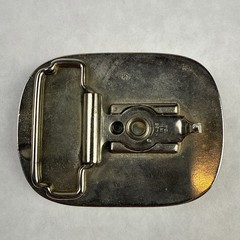 Vintage Large Mouth Bass Belt Buckle Made in USA 2.75” x 2.25” Good Weight Clean