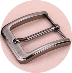 1.5 Inches (38-40 Mm) Belt Buckle Single Prong Square Replacement Buckle for Men