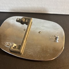 Men’s Square Dance Belt Buckle, Bolo Tie And Collar Clips Set
