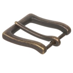 1 1/2&Prime; (38 mm) Nickel Free Single Prong Square Belt Buckle