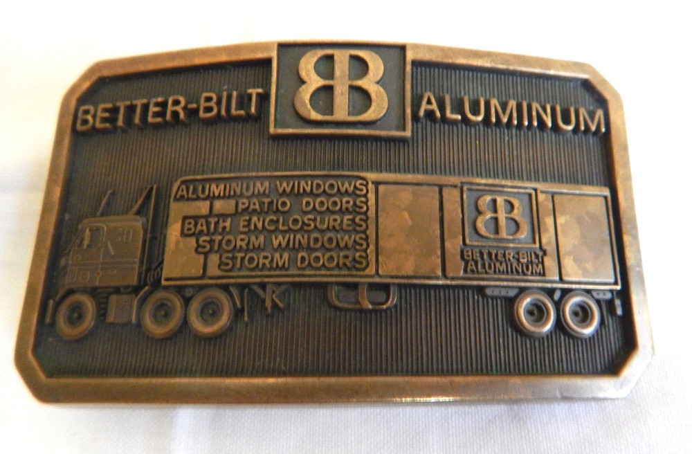 BETTER-BILT ALUMINUM BELT BUCKLE