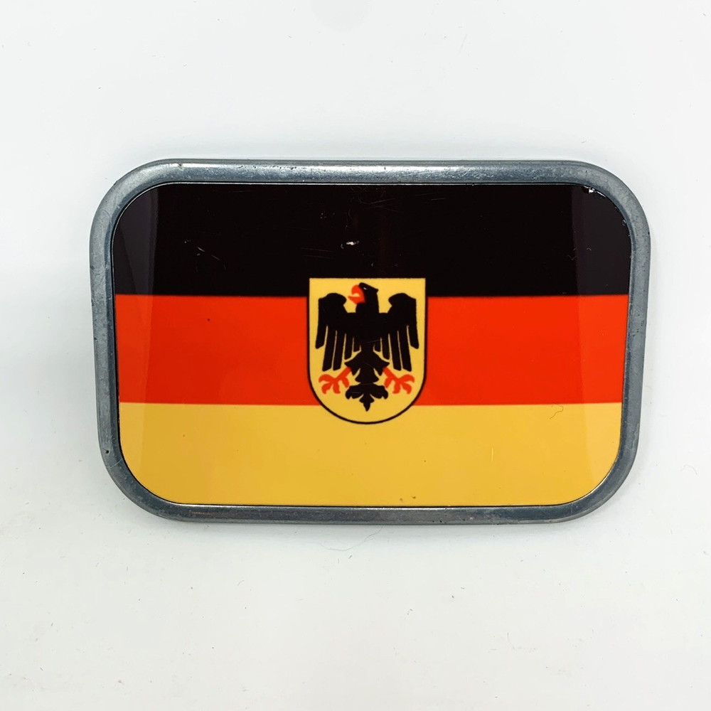 German Flag Belt Buckle Federal Eagle Deutschland Berlin Germany Buckle Down