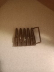 Metal bullet belt buckle copper tone/Brass Like? gun ammunition design Hong Kong