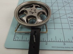 Pugs Gear Belt Buckle Spinners Wheels Rims Steel NWT