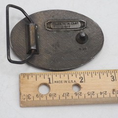 Brass Cactus Desert Belt Buckle