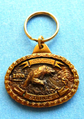 50TH STURGIS BIKE WEEK KEY RING CHAIN ALSO SEE MY BELT BUCKLE LISTINGS