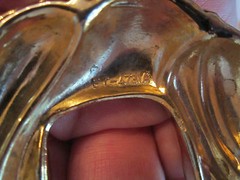 ELEGANT BELT BUCKLE – STAMPED ET 4731B – FITS 1&Prime; – VERY NICE CONDITION