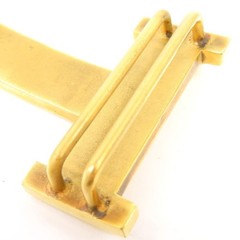 Beautiful Hermes Constance Belt H Buckle Vintage Accessory Gp Gold Ladies Used