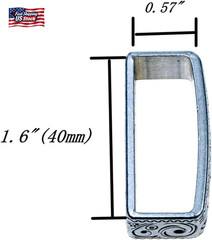 Belt Loop Keeper 1 1/2&Prime; (38Mm-40Mm) Western Leather Belt Buckle Accessories