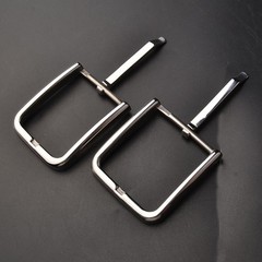 Replacement Stainless Steel Single Prong Belt Buckle Fits 1.3/1.5 Inch Belt