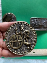 3 Mac Tools metal belt buckles beltbuckles