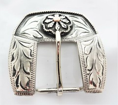 Sunrise Antique 3 Piece Belt Buckle Loop Tip Hansen Western Silver Plate Sizes