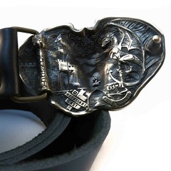 Dragon belt buckle, Scandinavian Nordic Celtic Norse mythology