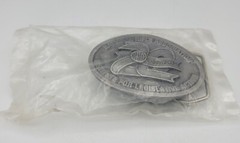 Vtg Belt Buckle Gun NRA ILA 20th Anniversary 3d Lion Shape Chape & Prong NEW