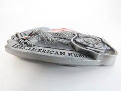 Security Guard Real American Hero Metal Belt Buckle Enameled