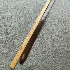 VTG Brighton Leather Belt Size M Brown Gold Buckle USA Made Chunky Double Keeper