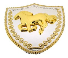 Horse Belt Buckle Western New Men Women Cowgirl Cowboy Rodeo Texas Style Metal