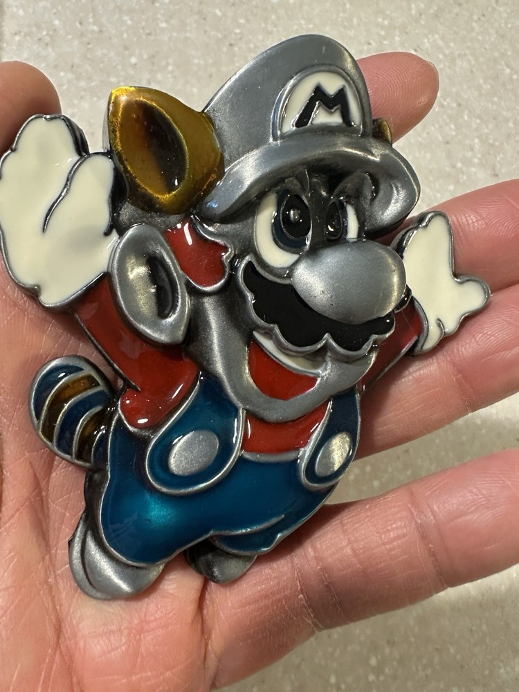 Men&rsquo;s Belt Buckle Novelty Super Mario 3 Flying