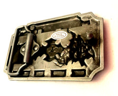 « AMERICA&rsquo;S FIREFIGHTERS » EVER READY & WILLING Men&rsquo;s BUCKLE – Fits a 1 3/4&Prime; BELT