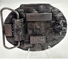 Siskiyou Tisco Belt Buckle Co. Series 1 1987 Limited Edition Pewter SE755
